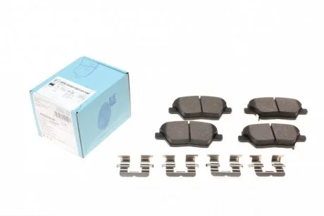 Тормозные колодки, дисковые BLUE PRINT ADG042184