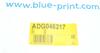 Трос остановочных тормозов BLUE PRINT ADG046217 (фото 8)
