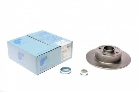 Тормозной диск задний Nissan Note 06-Renault Megane 03- с подшипником! BLUE PRINT ADN143139