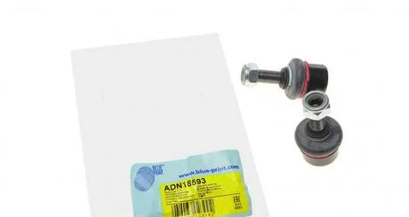NISSAN Тяга стабилизатора Navara,Pathfinder лев. BLUE PRINT ADN18593 (фото 1)
