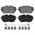 Комплект гальмівних колодок передн, DS DS 7, CITROEN C5 AIRCROSS, PEUGEOT 3008, 308 I, 308 II, 308 III, 308 II/KOMBI, 308/HATCHBACK, 508 II 1.2-2.0D 03.13- BLUE PRINT ADP154257 (фото 1)