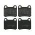 BLUE PRINT DB Колодки тормозные задние (без датчика) W124, W202 ADU174268