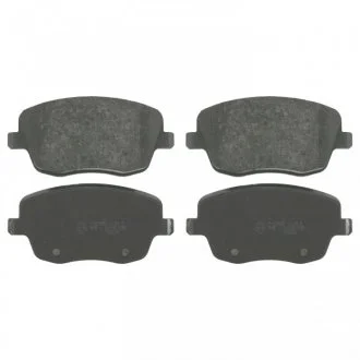 Комплект гальмівних колодок передн, SEAT CORDOBA, IBIZA III, SKODA FABIA I, FABIA II, ROOMSTER, ROOMSTER PRAKTIK, VW POLO 1.2-2.0 12.99-05.15 BLUE PRINT ADV184249