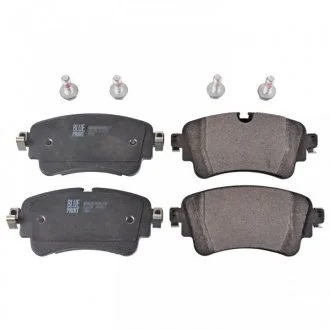 Комплект гальмівних колодок задн, AUDI 80 B4, A4 ALLROAD B9, A4 B9, A5, A6 ALLROAD C8, A6 C8, A7, A8 D5, Q5, Q7, VW TOUAREG 1.4-4.0H 03.94- BLUE PRINT ADV184259