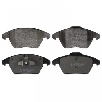 Комплект гальмівних колодок передн, AUDI A1, SEAT IBIZA IV SC, SKODA SCALA, VW BEETLE, JETTA IV, LOAD UP, POLO V, POLO VI, UP! 1.0CNG-Electric 06.09- BLUE PRINT ADV184299
