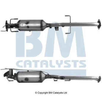 Сажевый / частичный фильтр, система выхлопа ОГ BM CATALYSTS BM11072H