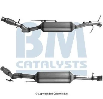 Сажовий фільтр CITROEN JUMPY III, SPACETOURER, OPEL VIVARO C, PEUGEOT EXPERT, TRAVELLER, TOYOTA PROACE, PROACE VERSO 2.0D 02.16- BM CATALYSTS BM31037H (фото 1)
