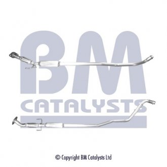 Випускна труба BM CATALYSTS BM50561 (фото 1)