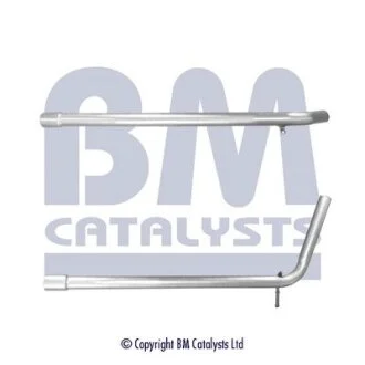 Вихлопна труба середн SEAT IBIZA III, IBIZA IV, IBIZA IV SC, IBIZA IV ST, SKODA FABIA I, FABIA I PRAKTIK, FABIA II, VW FOX, POLO, POLO V 1.2 07.01-05.15 BM CATALYSTS BM50566