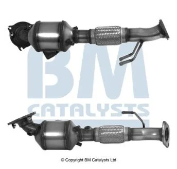 Каталізатор EURO 5 VOLVO S60 II, S80 II, V60 I, V70 III, XC60 I, FORD GALAXY II, MONDEO IV, S-MAX 2.0 09.09-02.17 BM CATALYSTS BM92133H