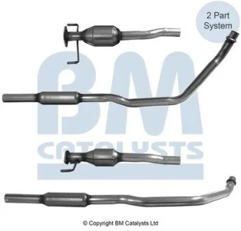 Каталізатор EURO 5 FIAT SEDICI, SUZUKI SX4 1.6 06.06- BM CATALYSTS BM92158H