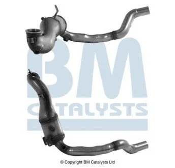 Каталізатор EURO 6 FIAT PANDA 0.9 09.12- BM CATALYSTS BM92180H