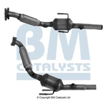 Каталізатор SEAT MII, SKODA CITIGO, VW LOAD UP, UP! 1.0CNG 10.12- BM CATALYSTS BM92289H