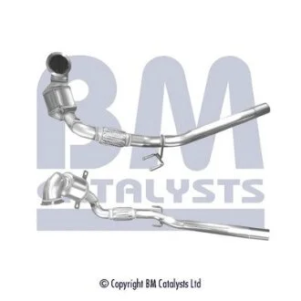 Каталізатор EURO 6 AUDI A1, SEAT IBIZA IV SC, VW POLO V 1.8 11.14-10.18 BM CATALYSTS BM92414H