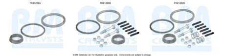 Монтажный комплект, катализатор BM CATALYSTS FK91259