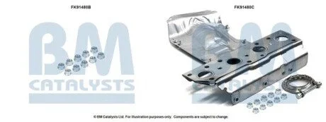 Монтажный комплект BM CATALYSTS FK91480