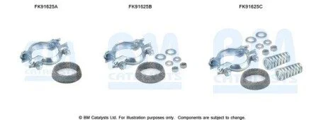 Монтажный комплект BM CATALYSTS FK91625