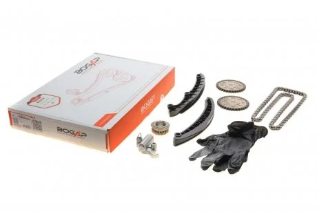 Фото 1 - к-т ланцюга привідного грм BOGAP A1328110 К-т ланцюга привідного грм BOGAP A1328110 (фото 1)