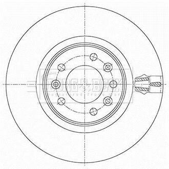 Гальмiвнi диски BORG & BECK BBD5469