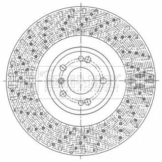 Гальмiвнi диски BORG & BECK BBD6113S
