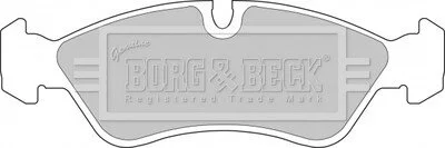 - Гальмівні колодки до дисків BORG & BECK BBP1423