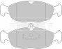 BBP1424 BORG & BECK - Гальмівні колодки до дисків BBP1424