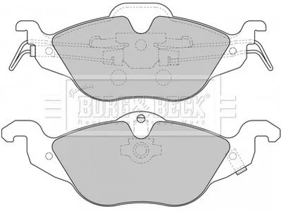 - Гальмівні колодки до дисків BORG & BECK BBP1563