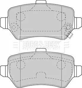 - Гальмівні колодки до дисків BORG & BECK BBP1777