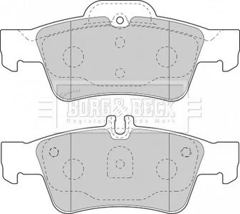 - Гальмівні колодки до дисків BORG & BECK BBP1798