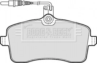 Гальмiвнi колодки дисковi BORG & BECK BBP1897