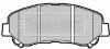 Гальмiвнi колодки дисковi BORG & BECK BBP2084 (фото 2)
