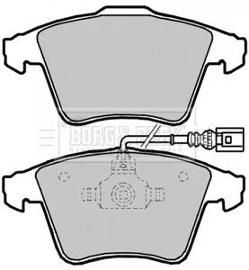 - Гальмівні колодки до дисків BORG & BECK BBP2144