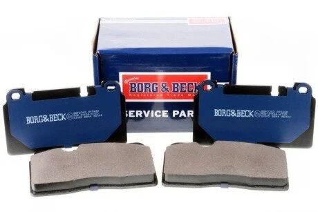 Гальмiвнi колодки дисковi BORG & BECK BBP2382