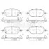 Колодки гальмівні (задні) Honda CR-V 16- BBP2834