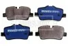 Гальмiвнi колодки дисковi BORG & BECK BBP2842 (фото 1)