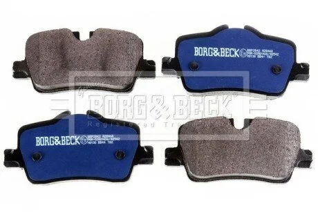 Гальмiвнi колодки дисковi BORG & BECK BBP2842