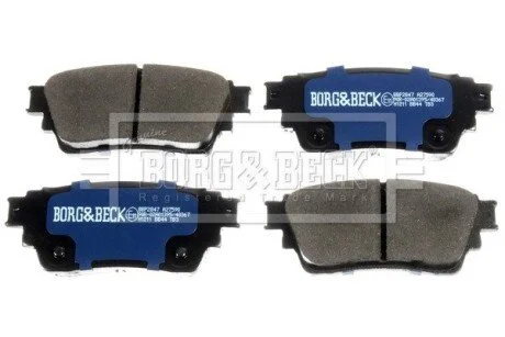 Гальмiвнi колодки дисковi BORG & BECK BBP2847