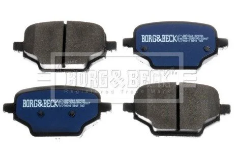 Гальмiвнi колодки дисковi BORG & BECK BBP2864