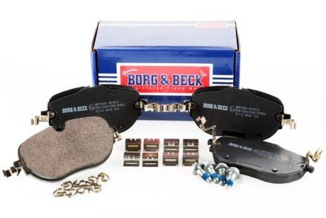 Гальмiвнi колодки дисковi BORG & BECK BBP2946 (фото 1)