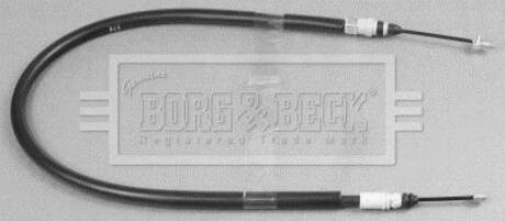 Трос ручного тормоза LH BORG & BECK BKB2952