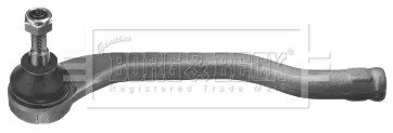 Накiнечник рульової тяги, лiвий BORG & BECK BTR5848 (фото 1)