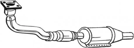 Каталізатор BOSAL 099-166