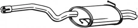 Задний. глушитель,выпускная сист. BOSAL 105-221