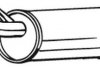 Глушник задня частина CITROEN C4 (08-11), PEUGEOT 308 (07-14) (135-093) BOSAL