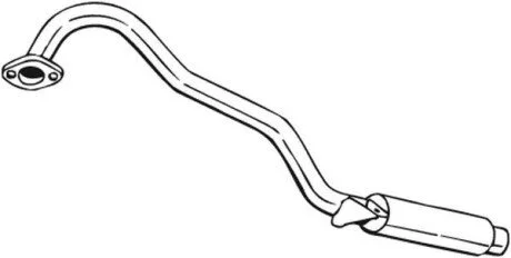 Задний. глушитель,выпускная сист. BOSAL 145-003 (фото 1)