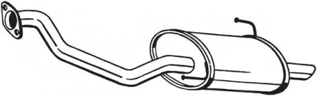 Задний. глушитель,выпускная сист. BOSAL 145-327
