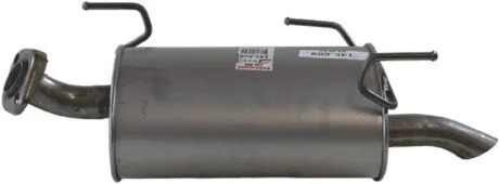 Глушитель, алюм. cталь, задн. часть NISSAN ALMERA TI 00-03 BOSAL 145-609