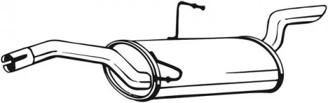 Задний. глушитель,выпускная сист. BOSAL 148-103