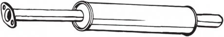Центр. глушник,випускна сист. BOSAL 154-501