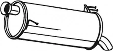 Задний. глушитель,выпускная сист. BOSAL 165-037